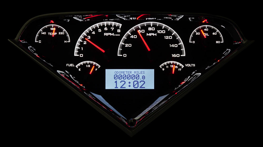 Dakota Digital VHX Gauges - 55-59 Chevy Truck