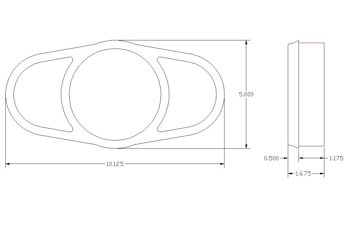 Dakota Digital VFD Universal Elliptical 6 Gauge Set