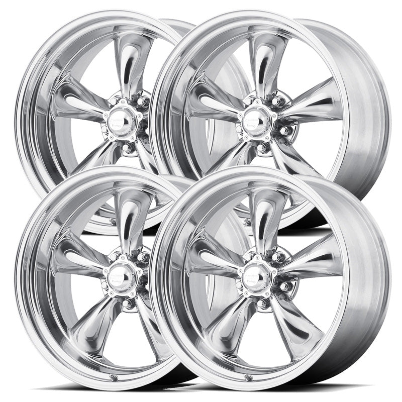 American Racing VN515 Torq Thrust Set - 63-87 C10 - Staggered 18"-22"