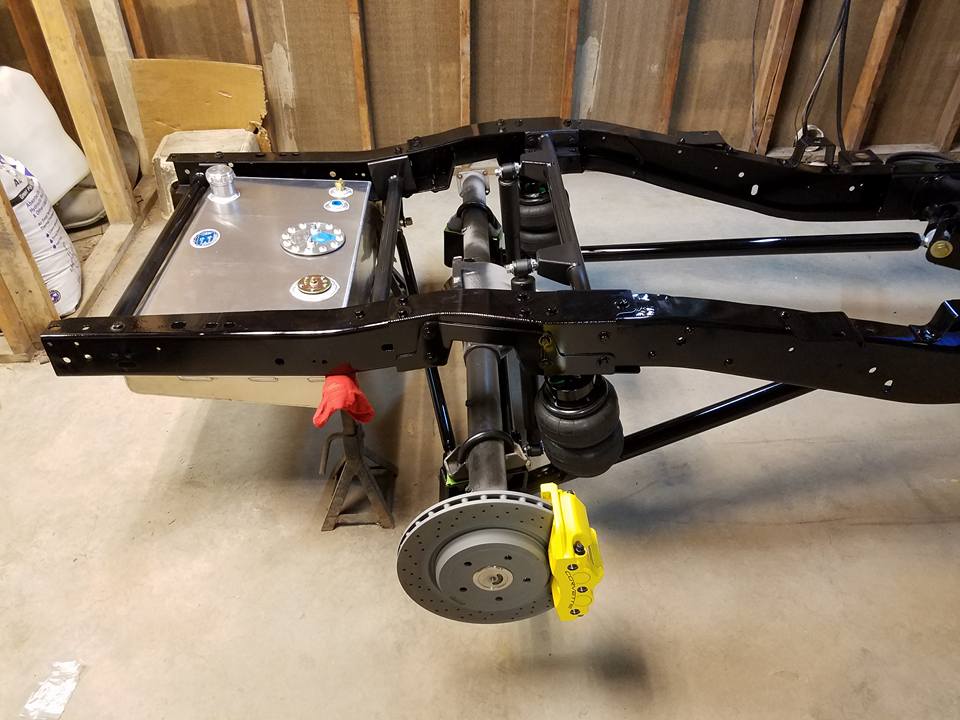 Boyd Aluminum Gas Tank (EFI/Bed Fill) - 60-62 C10