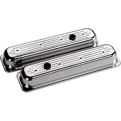 Billet Specialties Ball Milled Valve Covers - Chevy Centerbolt