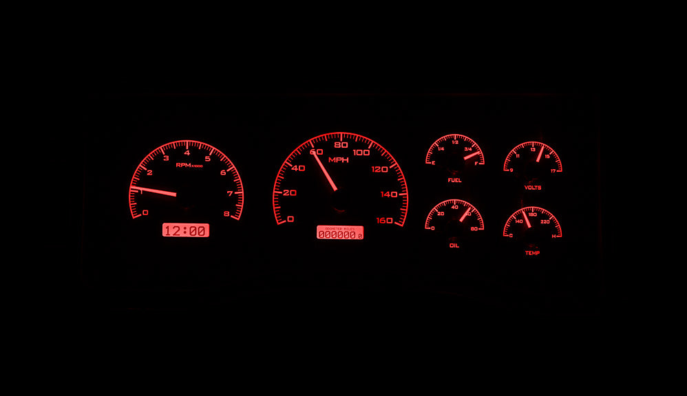 Dakota Digital VHX Gauges - 95-98 GM Truck