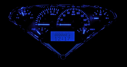 Dakota Digital VHX Gauges - 55-59 Chevy Truck