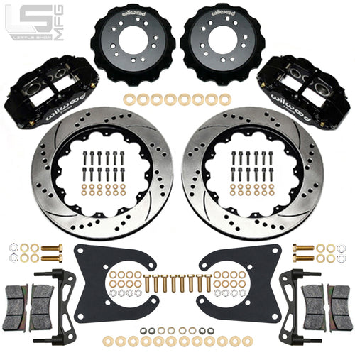 Little Shop Mfg. 14" Rear Big Brake Kit - 88-98 GM Truck / SUV