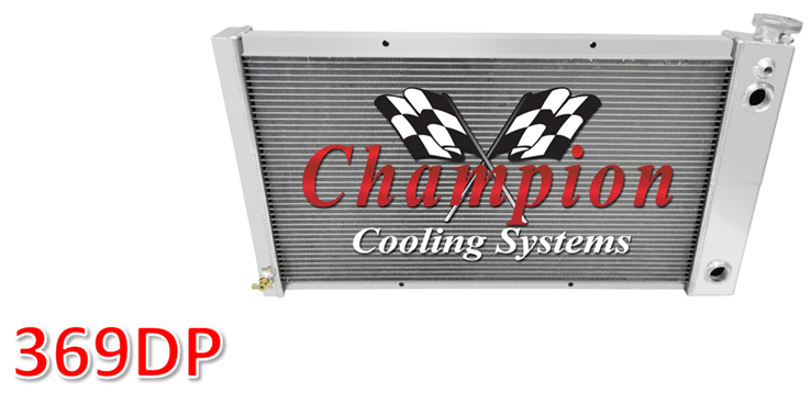 Champion LSX Aluminum Radiator 67-72 C10 369DP - Pro Performance