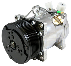 Sanden 508 7-Piston AC Compressor - Satin Finish - Pro Performance