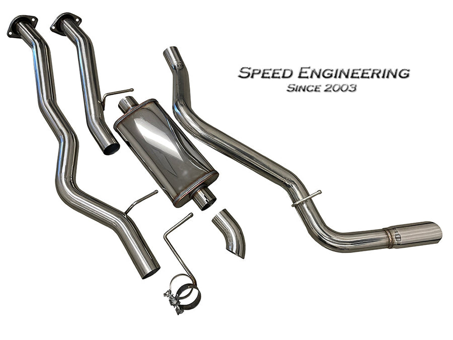 Speed Engineering 3" Single Exhaust, Single Cab - 99-06 GM Truck