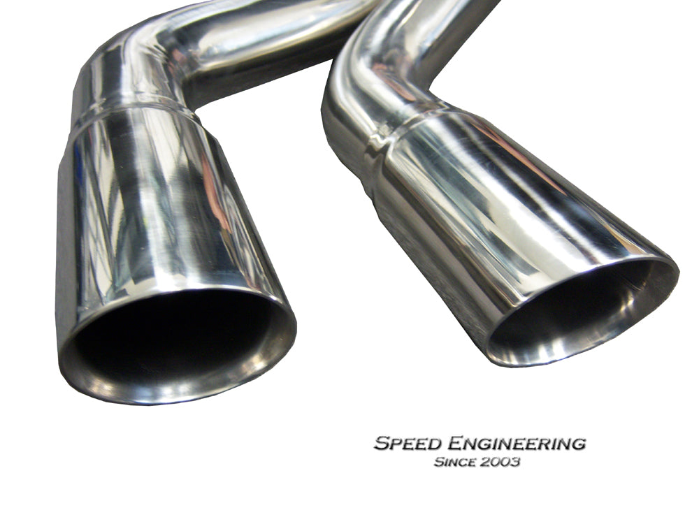 Speed Engineering Dual Exhaust, Side Exit, Single Cab - 99-19 GM Truck