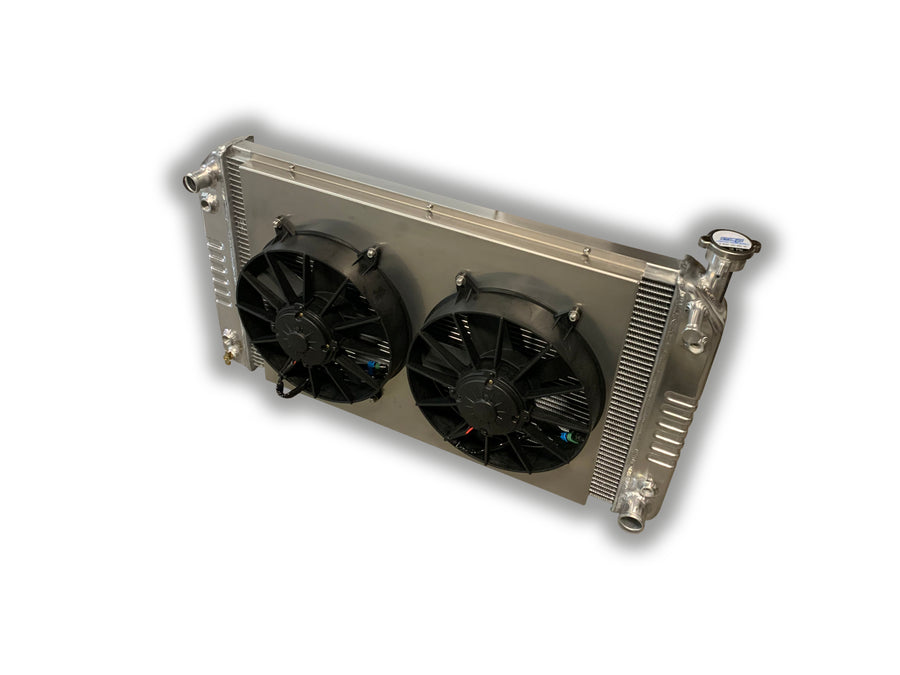 ECP Aluminum Radiator (34" Width) - 88-98 GM Truck / SUV