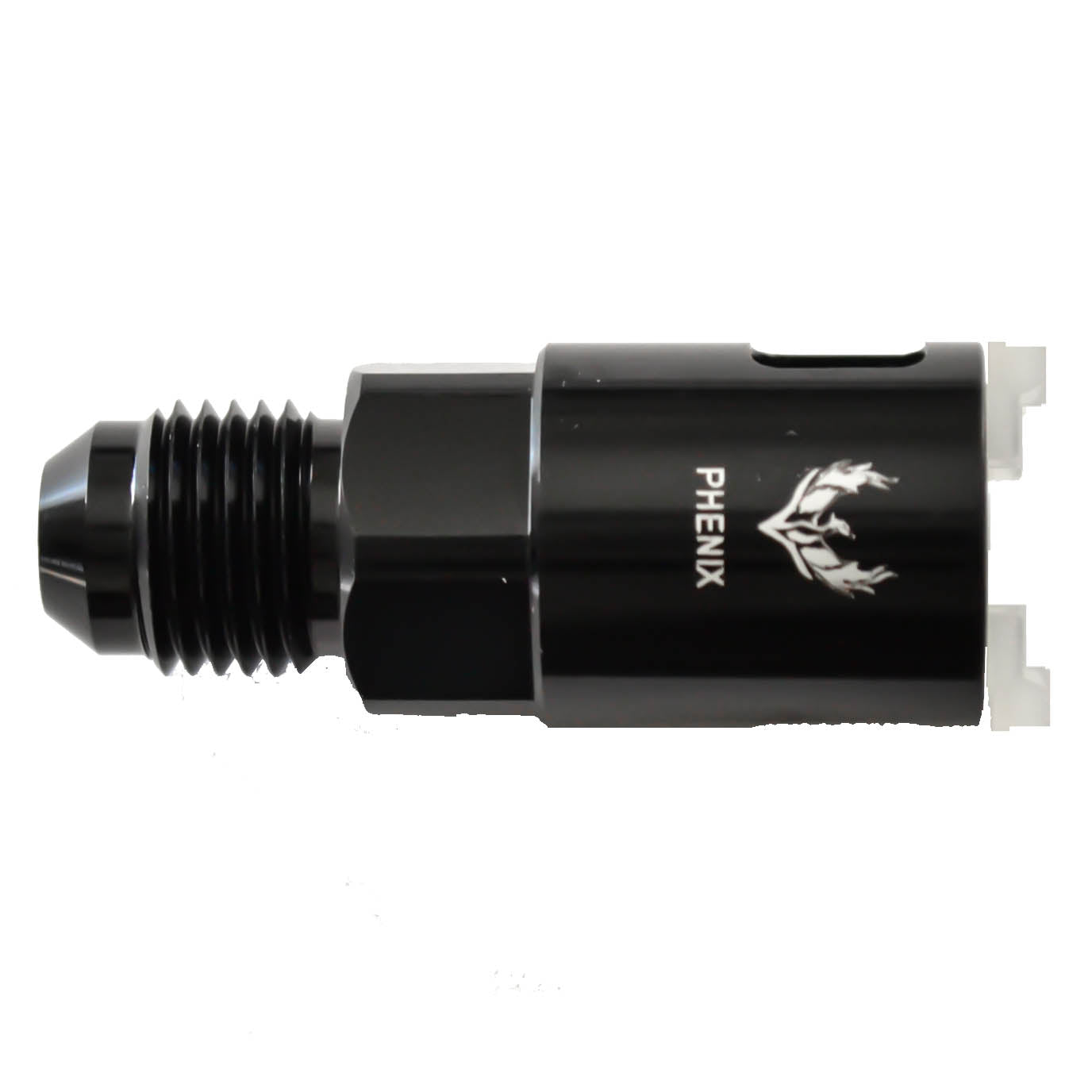 Phenix Fuel Rail Fitting (Clip-On), -6 AN to 3/8 Tube