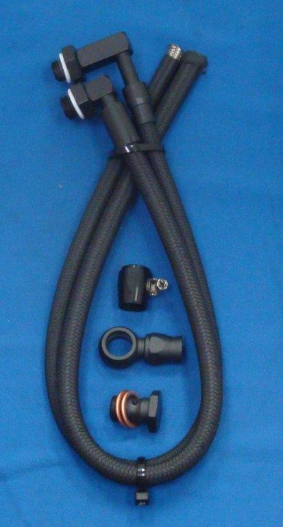 Gotta Show Power Steering Hose Kit - 80-Up Gear Box to GM Type II