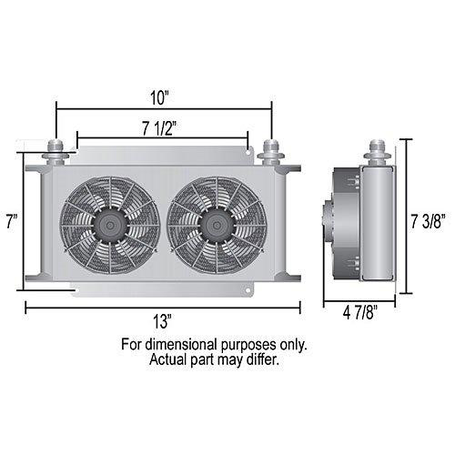 React Inline Trans Cooler Bracket - 63-87 C10