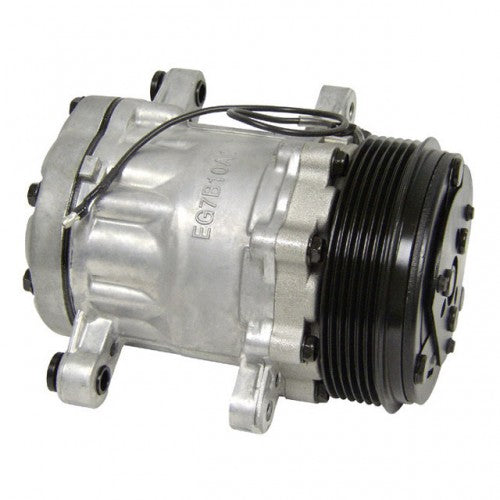 Sanden SD7B10 Mini AC Compressor - Satin Finish