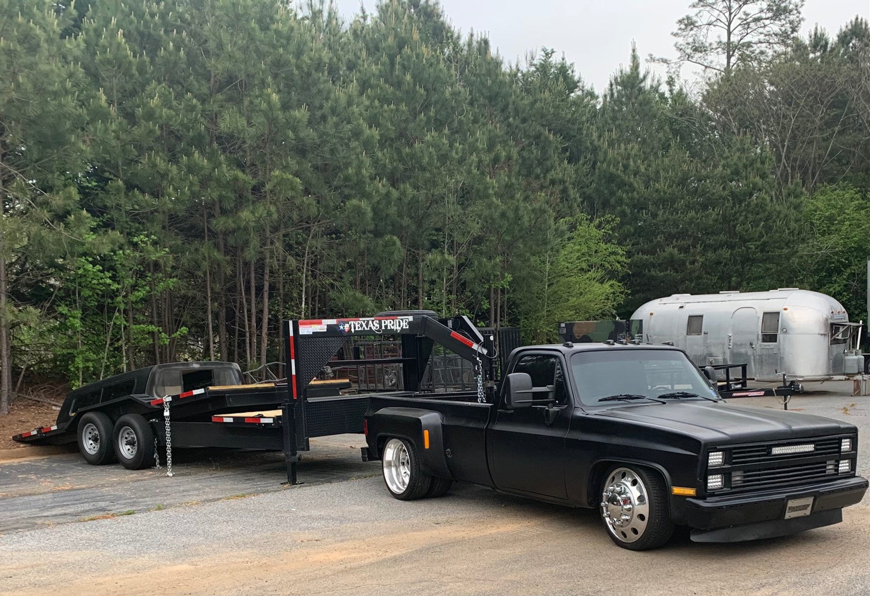 Body Dropped Dually Towing