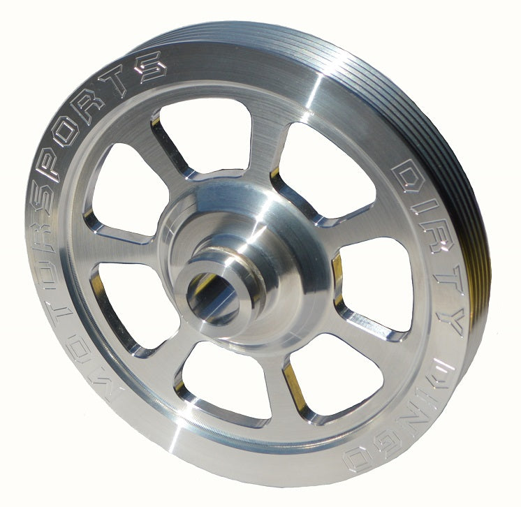 Dirty Dingo 6-Rib Pulley for 87-13 Vortec Truck Power Steering