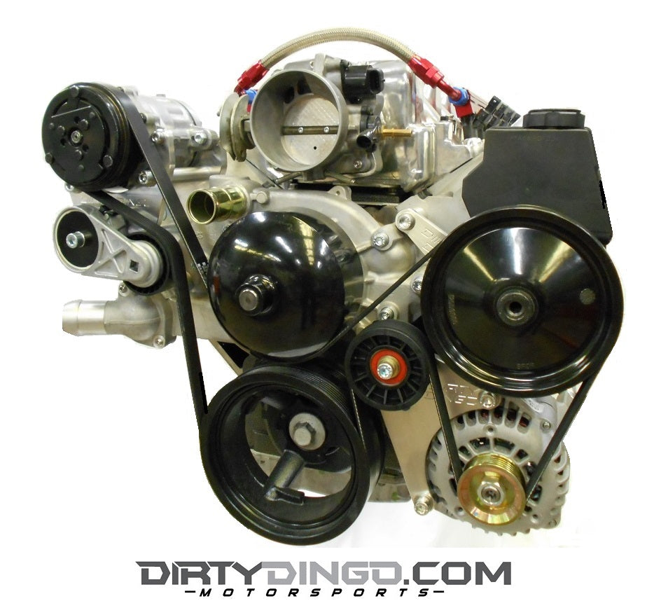 Dirty Dingo Close Fit Bracket Combo Kit (AC/Type2 PS/ALT) - LS Truck / Gen5 Camaro