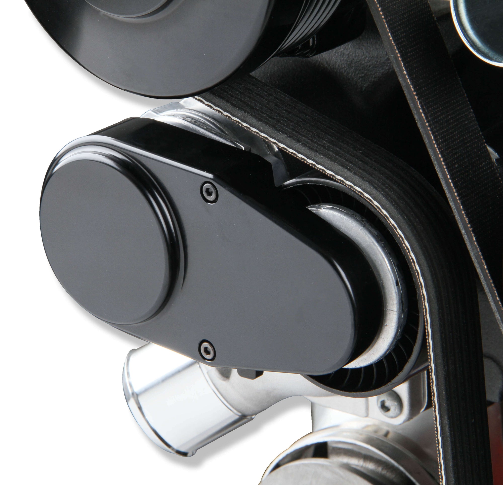 Holley Black Mid-Mount Accessory Drive - LS