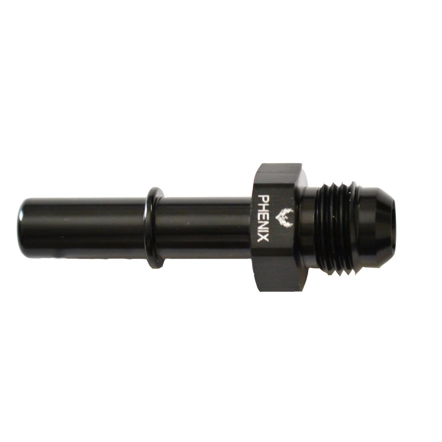 Phenix Quick Connect Male Fitting, -6 AN to 3/8 Male Stem