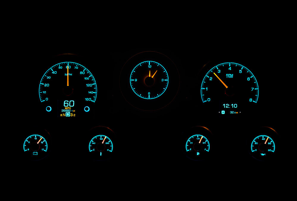 Dakota Digital HDX Gauges - 67-72 C10