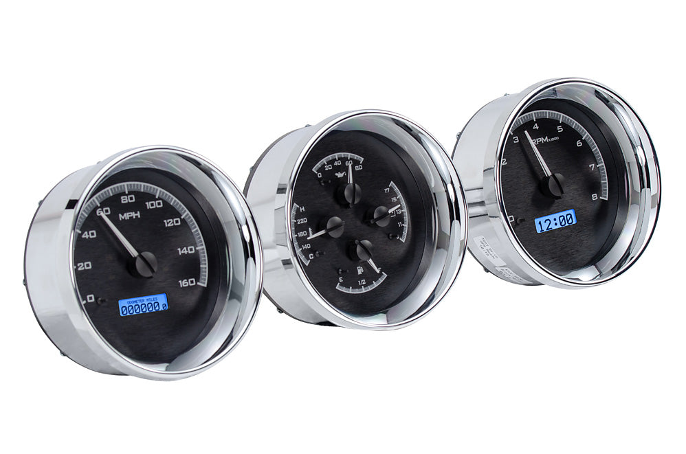 Dakota Digital VHX Universal 5" Round Trio Gauges