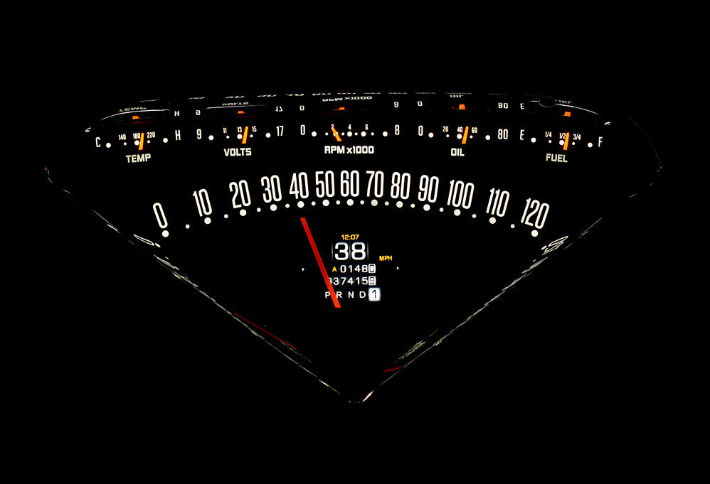 Dakota Digital RTX Gauges - 55-59 Chevy Truck