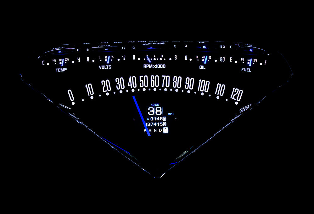Dakota Digital RTX Gauges - 55-59 Chevy Truck