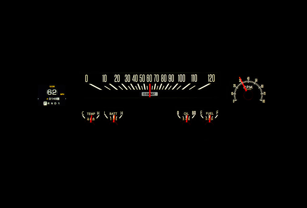 Dakota Digital RTX Gauges - 64-66 Chevy C10