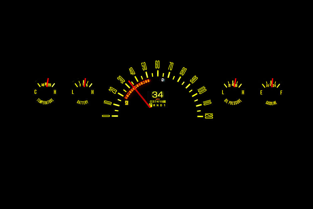 Dakota Digital RTX Gauges - 60-63 Chevy C10